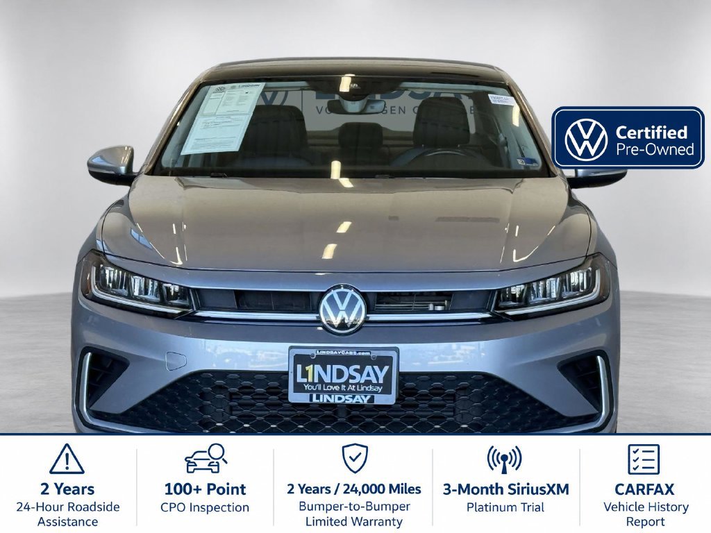 Certified 2025 Volkswagen Jetta SEL FWD image 2