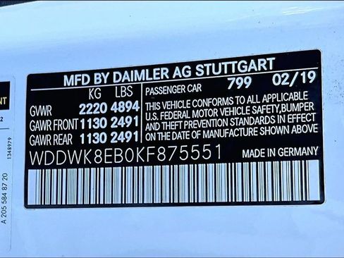 Used 2019 Mercedes-Benz C 300 4MATIC Cabriolet image 12