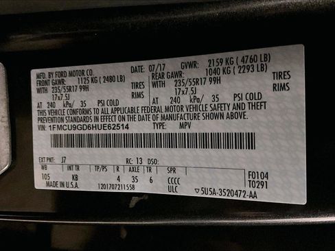 Used 2017 Ford Escape SE image 32