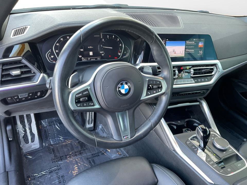Used 2022 BMW 430i Convertible w/ M Sport Package RWD image 10