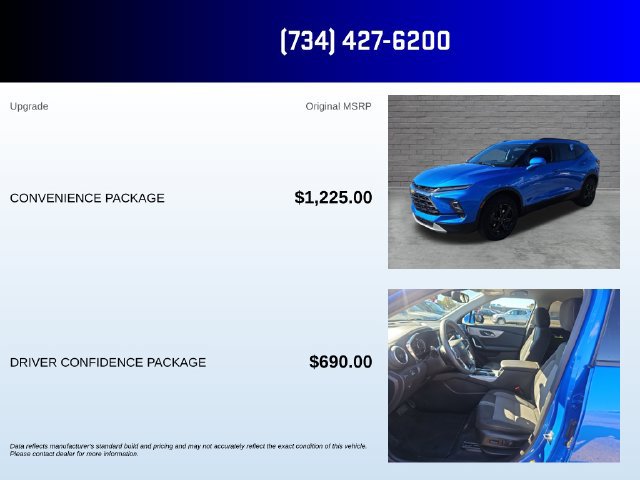 Used 2024 Chevrolet Blazer LT w/ Convenience Package FWD image 5