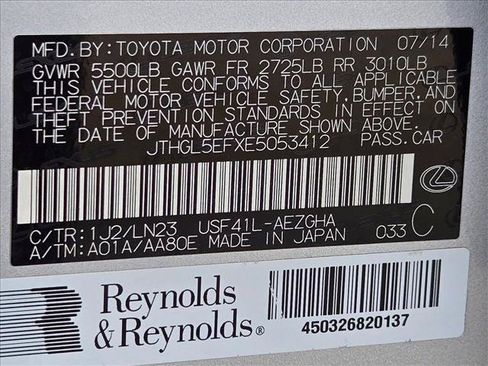 Used 2014 Lexus LS 460 L RWD image 25