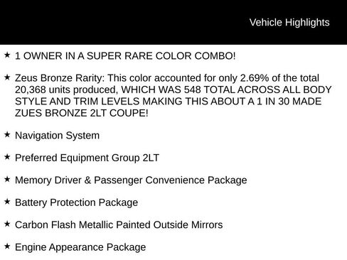 Used 2020 Chevrolet Corvette Stingray Preferred Cpe w/ 2LT Preferred Equipment Group RWD image 5