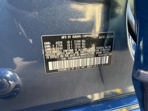 Used 2024 Subaru Legacy Limited image 25