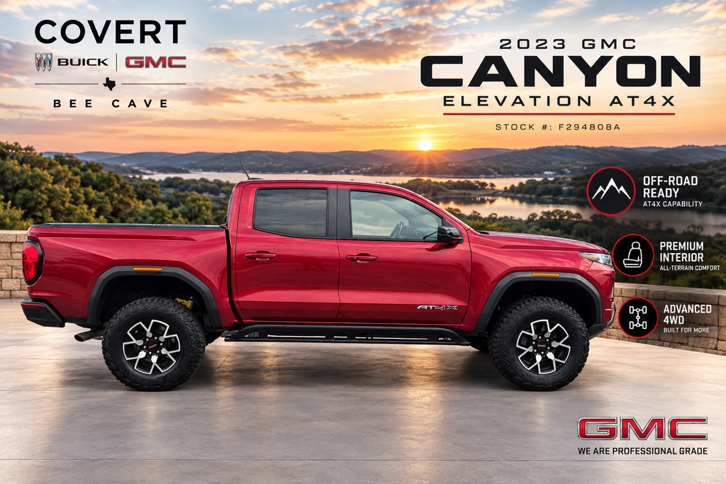 Used 2023 GMC Canyon AT4X AWD/4WD image 4