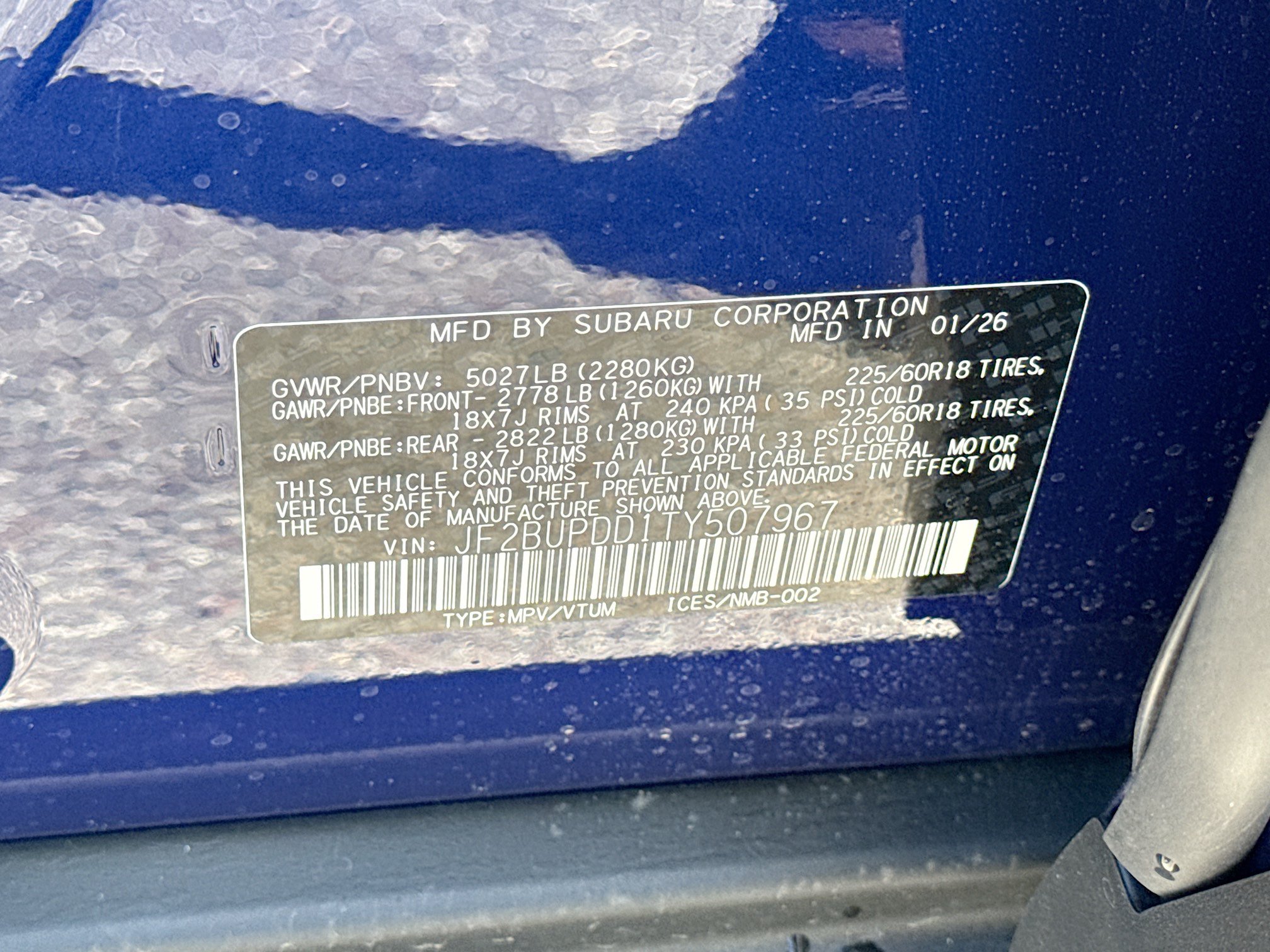 New 2026 Subaru Outback Limited AWD/4WD image 42