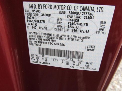 Used 2003 Ford F150 XLT image 27