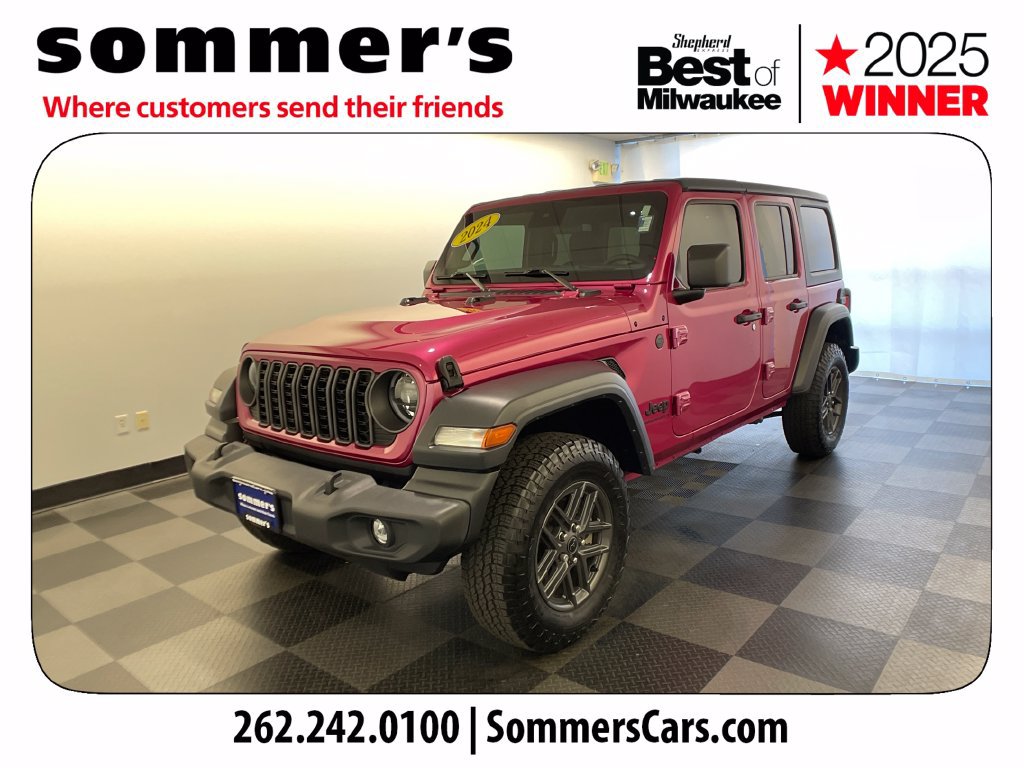 Used 2024 Jeep Wrangler Unlimited Sport AWD/4WD image 3