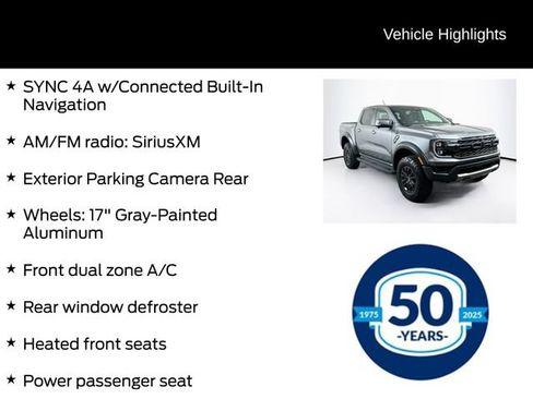Certified 2024 Ford Ranger Raptor AWD/4WD image 11
