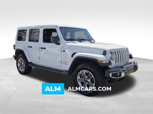 Used 2022 Jeep Wrangler Unlimited Sahara w/ Cold Weather Group AWD/4WD image 1
