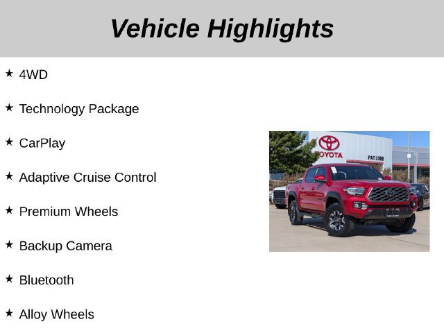 Used 2022 Toyota Tacoma TRD Off-Road w/ Technology Package AWD/4WD image 5