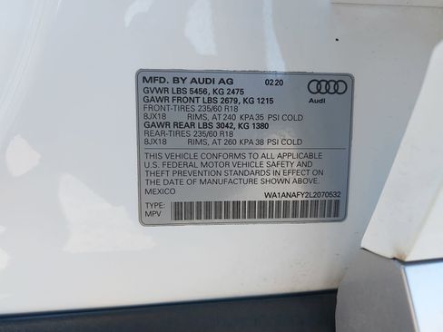 Used 2020 Audi Q5 2.0T Premium Plus w/ Convenience Package AWD/4WD image 11