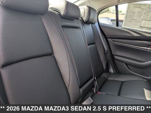 New 2026 MAZDA MAZDA3 2.5 S Sedan w/ Preferred Pkg image 13