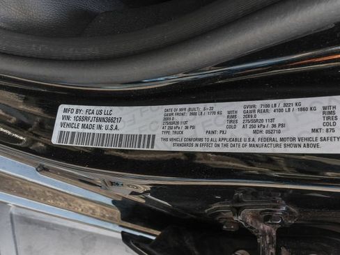 Used 2022 RAM 1500 Laramie w/ Sport Appearance Package AWD/4WD image 31