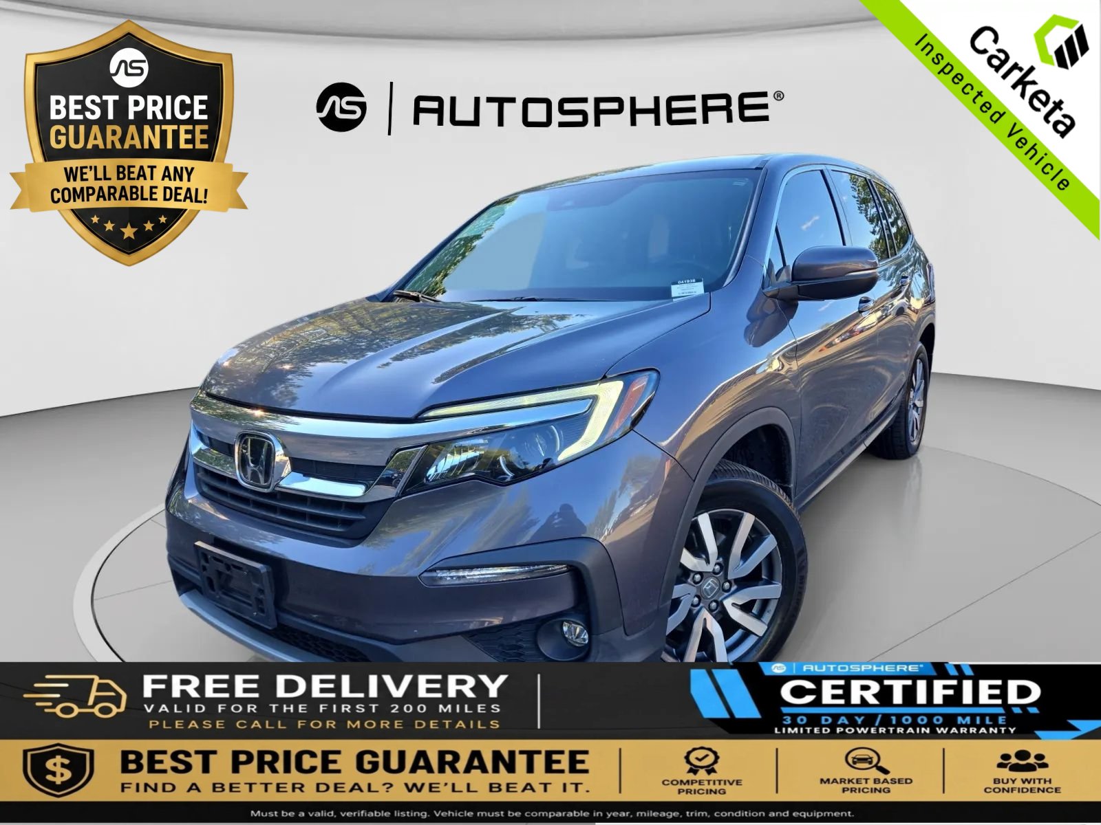 Used 2021 Honda Pilot EX image 1