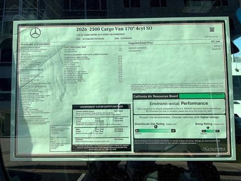 New 2026 Mercedes-Benz Sprinter 2500 image 17