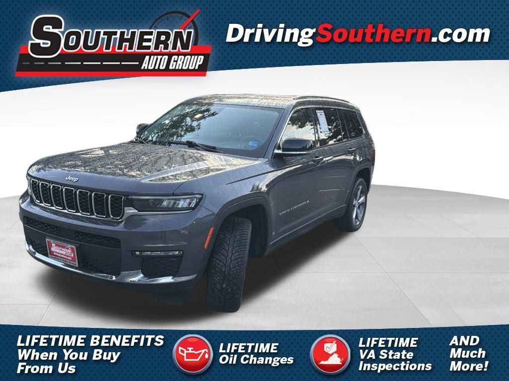 Used 2021 Jeep Grand Cherokee L Limited AWD/4WD image 1