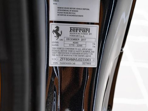 Used 2018 Ferrari 488 Spider RWD image 62