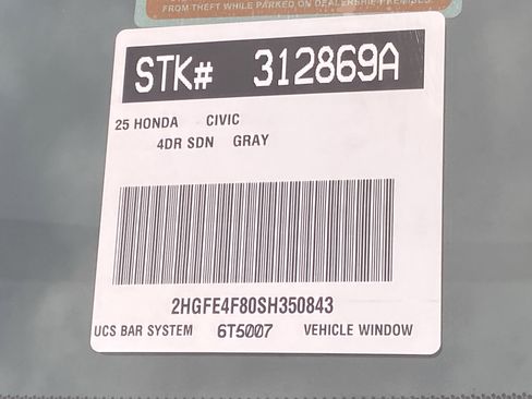 Used 2025 Honda Civic Sport image 30