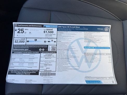 New 2026 Volkswagen Tiguan SE R-Line image 34