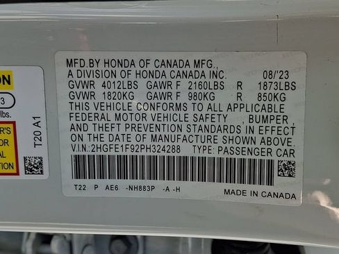 Used 2023 Honda Civic Touring image 27