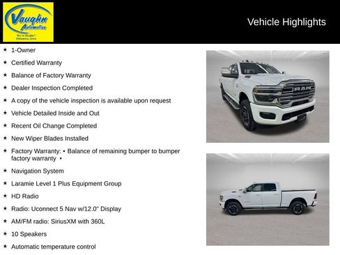 Used 2025 RAM 3500 Laramie AWD/4WD image 2