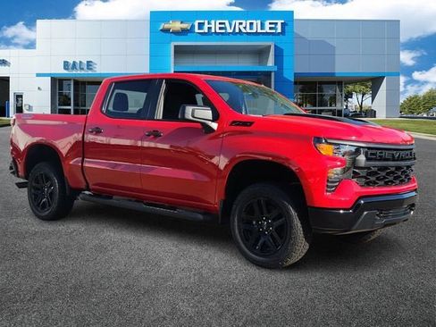 New 2026 Chevrolet Silverado 1500 Custom Trail Boss w/ Turbomax Blackout Package AWD/4WD image 1