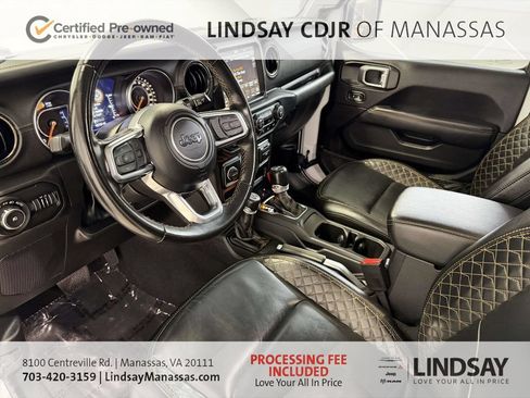 Certified 2021 Jeep Wrangler Unlimited Sahara AWD/4WD image 19