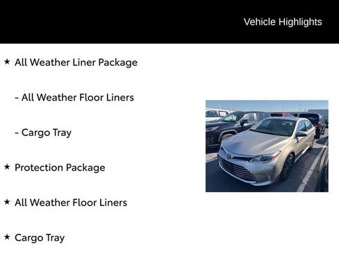 Used 2018 Toyota Avalon XLE Plus w/ Protection Package FWD image 7