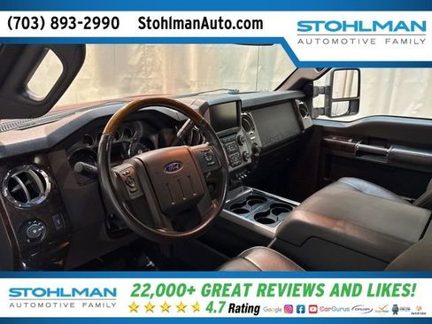 Used 2015 Ford F350 Platinum w/ Platinum Package image 16