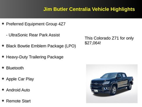 Used 2019 Chevrolet Colorado Z71 AWD/4WD image 5