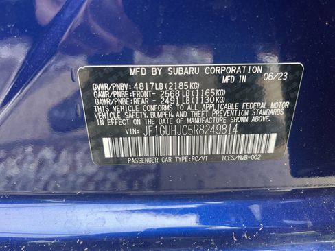 Used 2024 Subaru Impreza RS AWD/4WD image 12