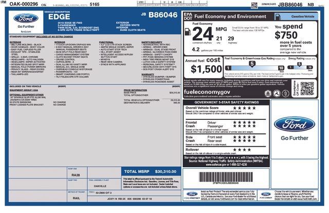 Used 2018 Ford Edge SE FWD image 13