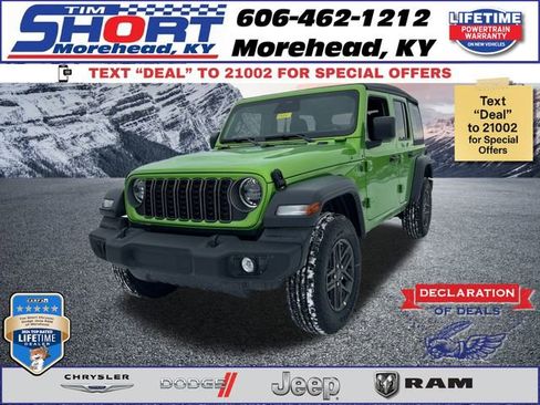 New 2026 Jeep Wrangler Sport S image 1