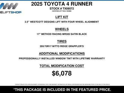 Used 2025 Toyota 4Runner TRD Pro AWD/4WD image 2