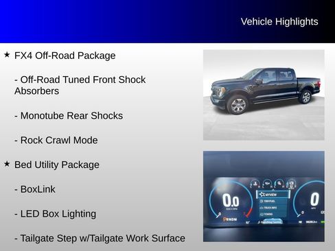 Used 2023 Ford F150 Platinum w/ FX4 Off-Road Package AWD/4WD image 12