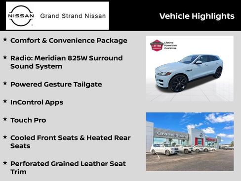Used 2018 Jaguar F-PACE Prestige AWD/4WD image 6