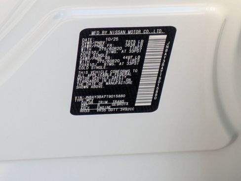 New 2026 Nissan Armada SL w/ Captain's Chari Seat Package RWD image 33