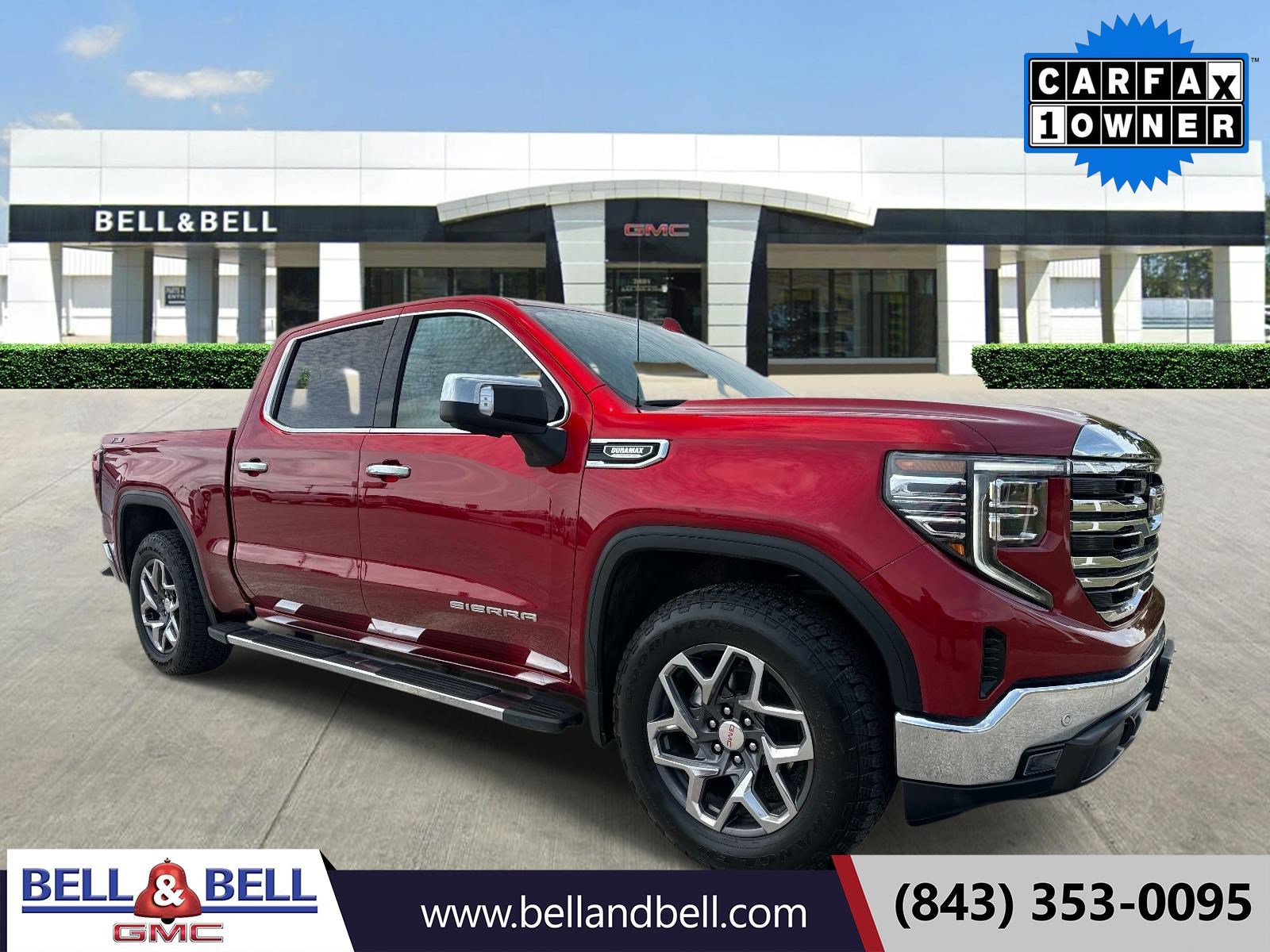 Used 2025 GMC Sierra 1500 SLT w/ SLT Premium Plus Package AWD/4WD image 1