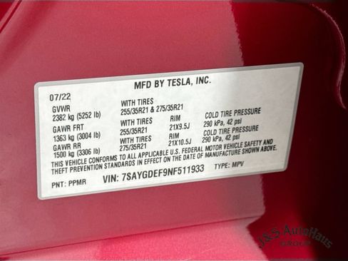 Used 2022 Tesla Model Y Performance AWD/4WD image 39