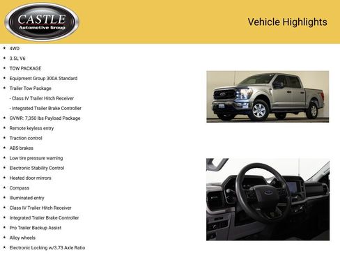 Used 2022 Ford F150 XLT w/ Trailer Tow Package AWD/4WD image 3