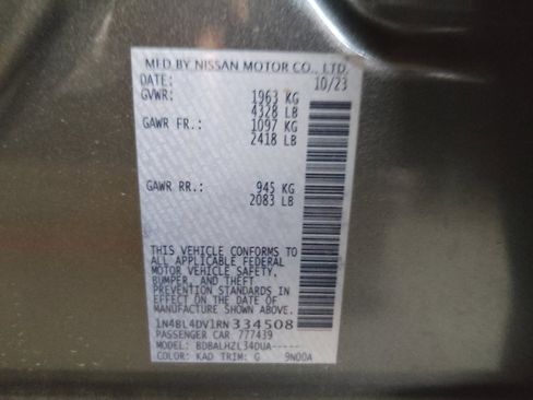 Used 2024 Nissan Altima 2.5 SV image 33