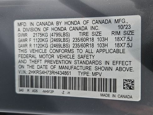 Certified 2024 Honda CR-V EX-L image 28