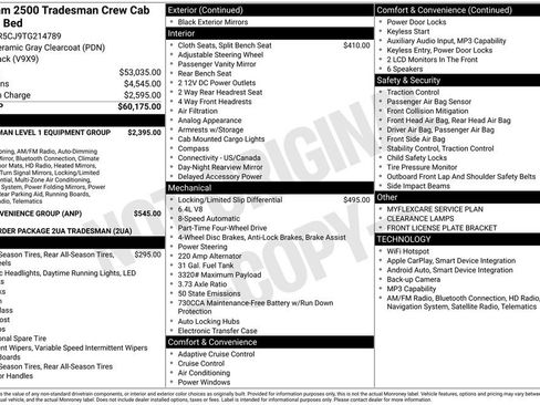 New 2026 RAM 2500 Tradesman image 2
