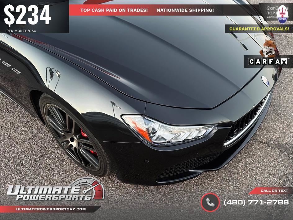 Used 2014 Maserati Ghibli S Q4 AWD/4WD image 37