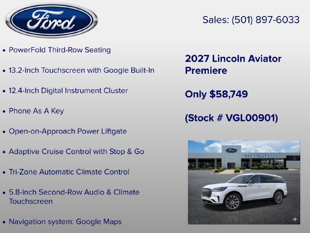 New 2027 Lincoln Aviator AWD image 12