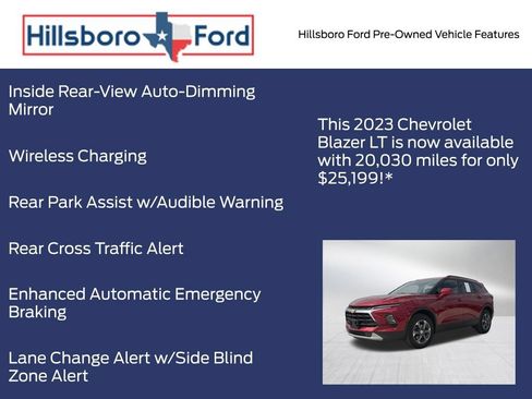 Used 2023 Chevrolet Blazer LT w/ Convenience Package FWD image 13