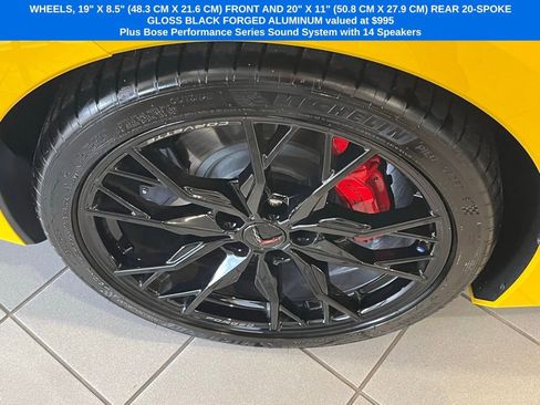 Used 2026 Chevrolet Corvette Stingray Preferred Cpe w/ Z51 Performance Package RWD image 9