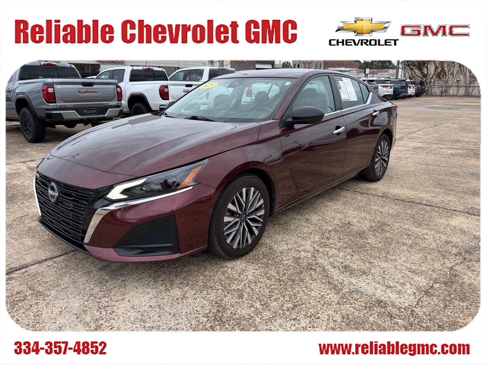 Used 2025 Nissan Altima 2.5 SV FWD image 1