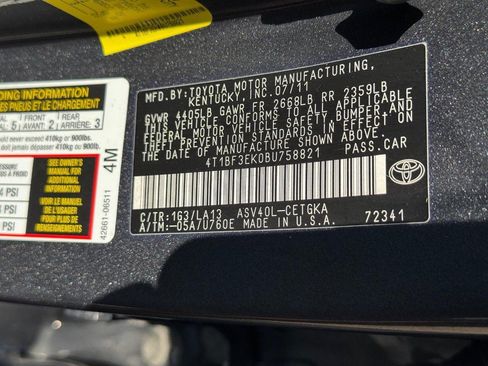 Used 2011 Toyota Camry XLE w/ SE/XLE Extra-Value Pkg FWD image 21
